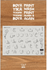 Yikanabilir Elifba Masa Mati 33*48