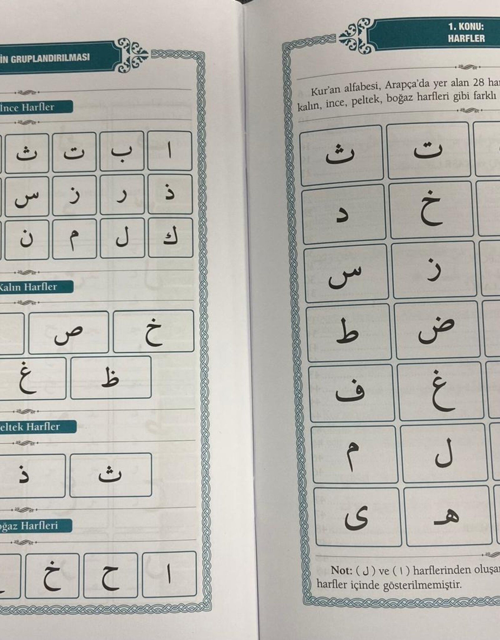 Tecvidli Elifba Kur'an öğreniyorum