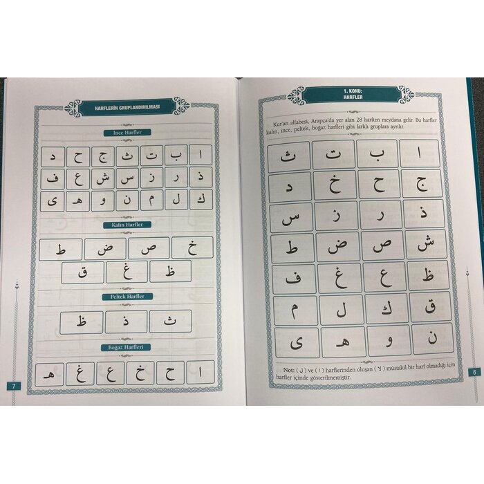 Tecvidli Elifba Kur'an öğreniyorum