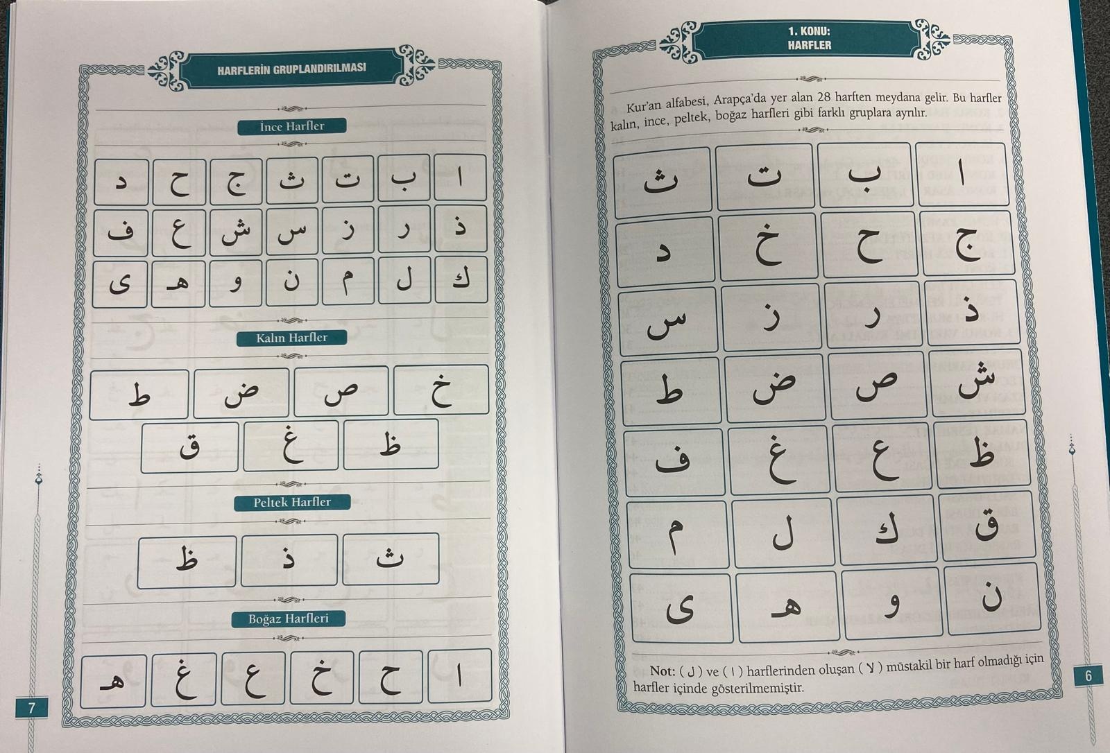 Tecvidli Elifba Kur'an öğreniyorum