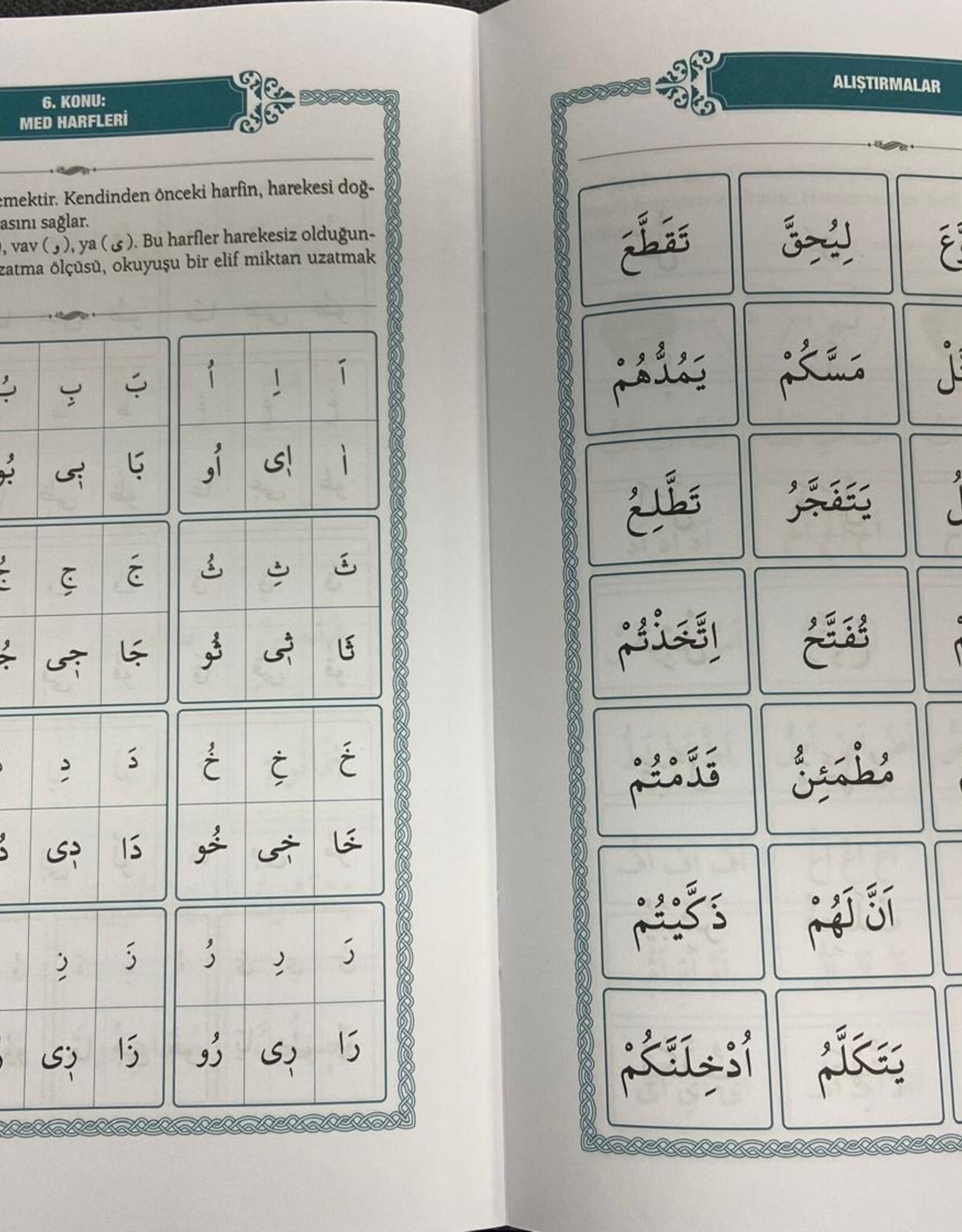 Tecvidli Elifba Kur'an öğreniyorum