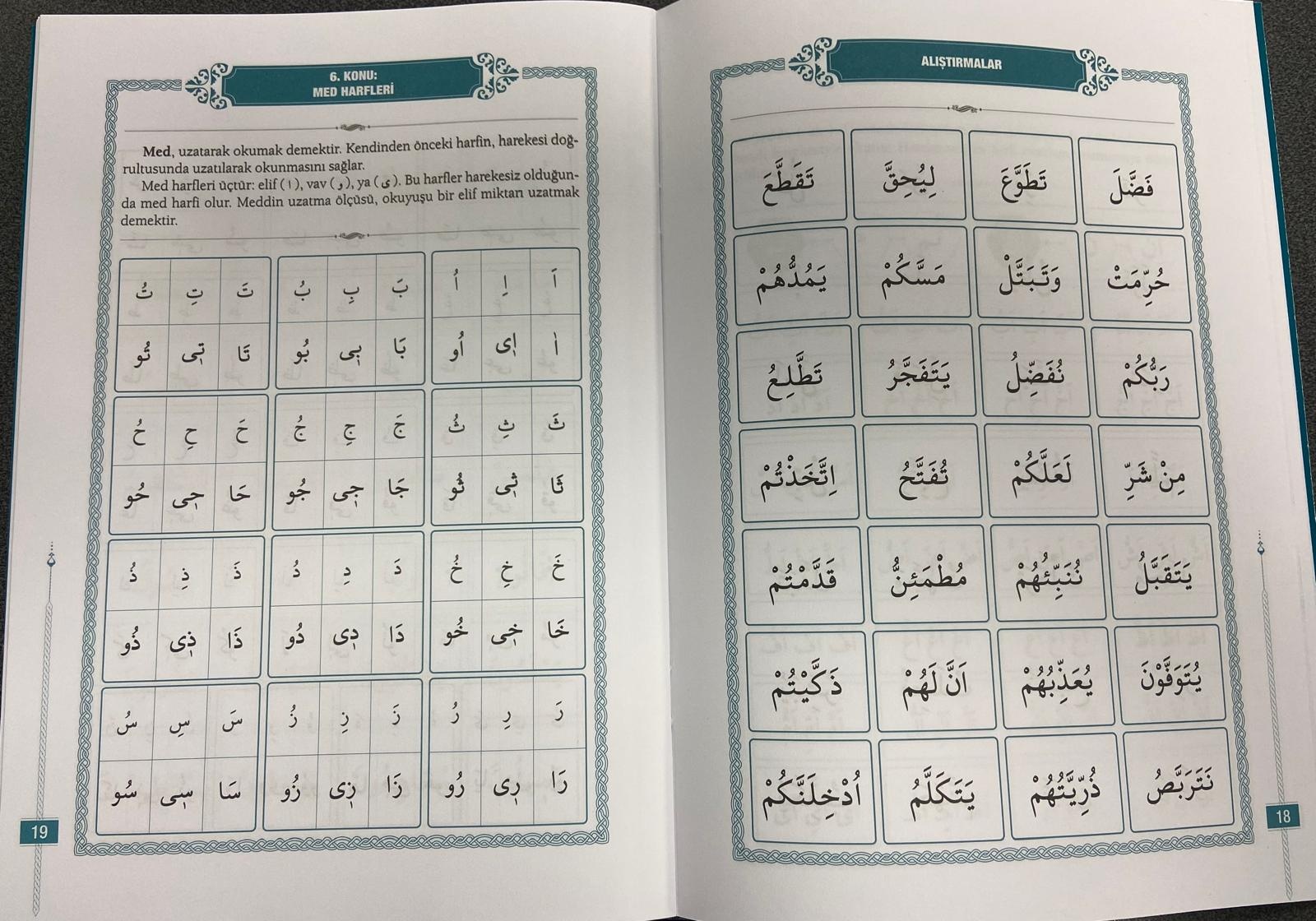 Tecvidli Elifba Kur'an öğreniyorum