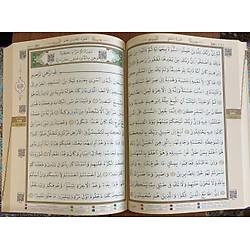 Ayfa Tecvidli Kur'anı Kerim Orta Boy (Mavi-Kirmizi-Siyah-Lacivert-Pembe-Yesil ve Kahverengi Renk)