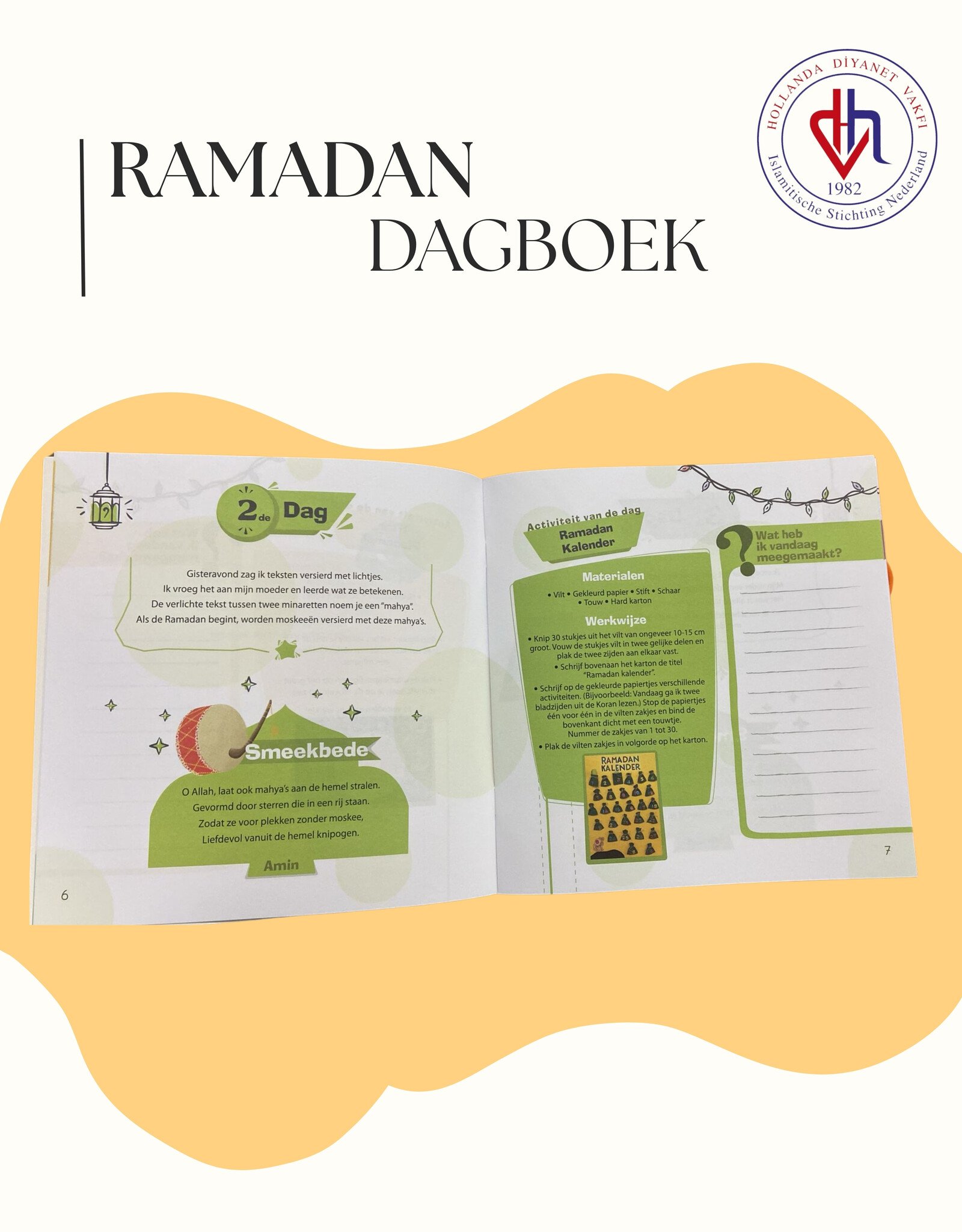 Ramadan Dagboek Met Activiteiten