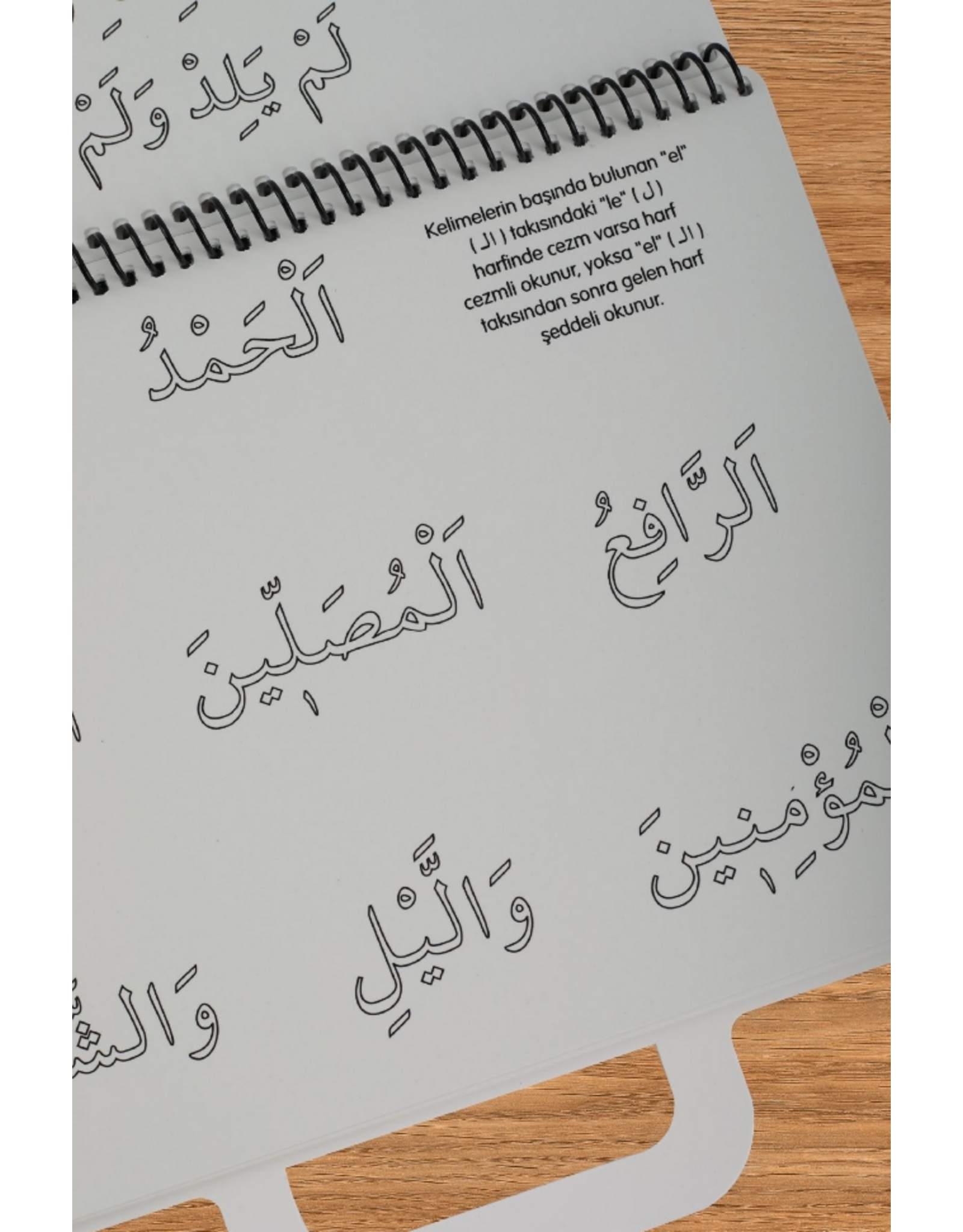 Yıkanabilir Elifba Harfler Çanta Kitap