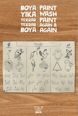 Yıkanabilir Elifba Med Harfleri Tenvin 48*68