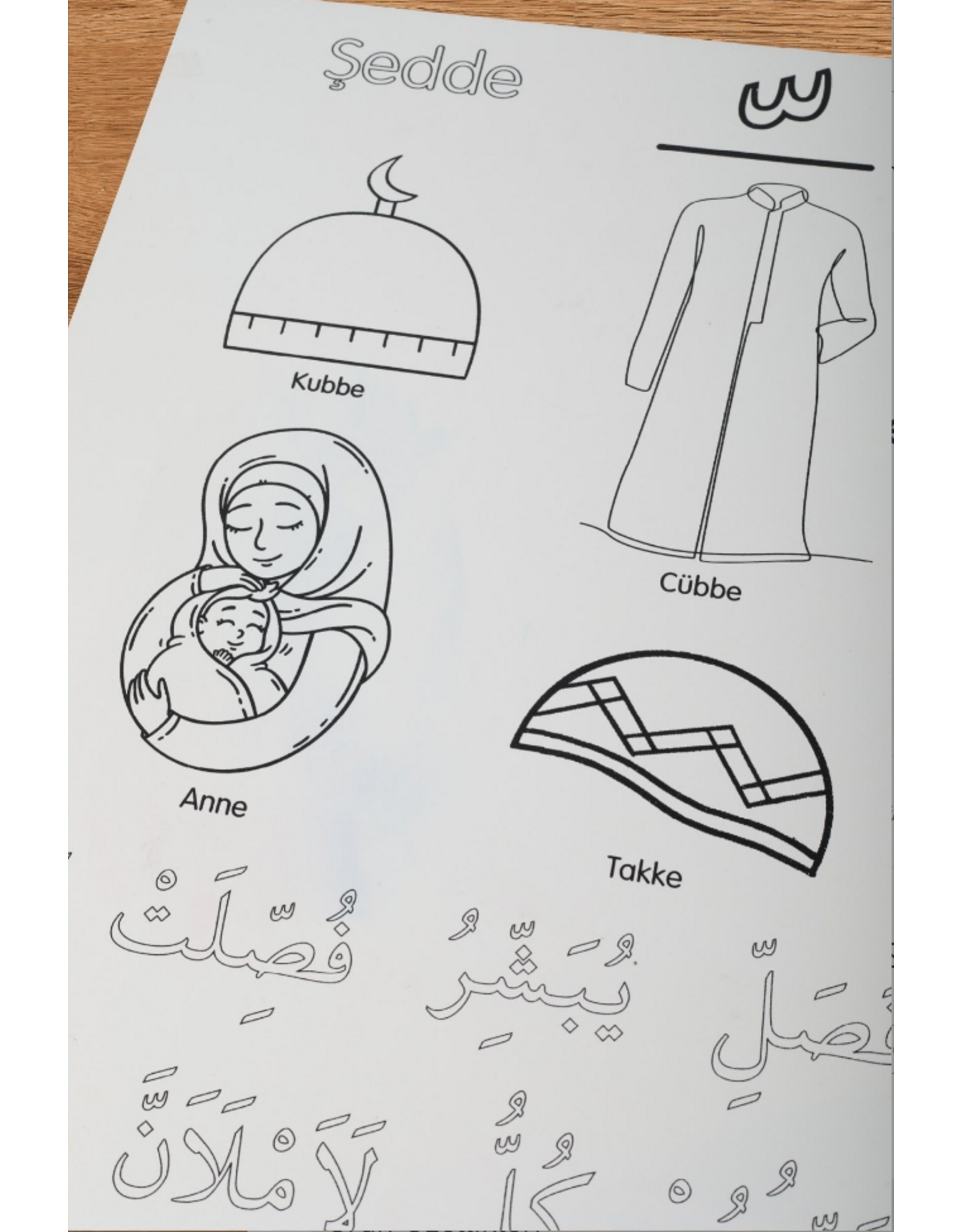 Yıkanabilir Elifba Harekeler 48*68