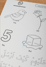 Yıkanabilir Elifba Harekeler 48*68