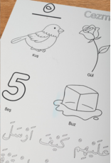 Yıkanabilir Elifba Harekeler 48*68