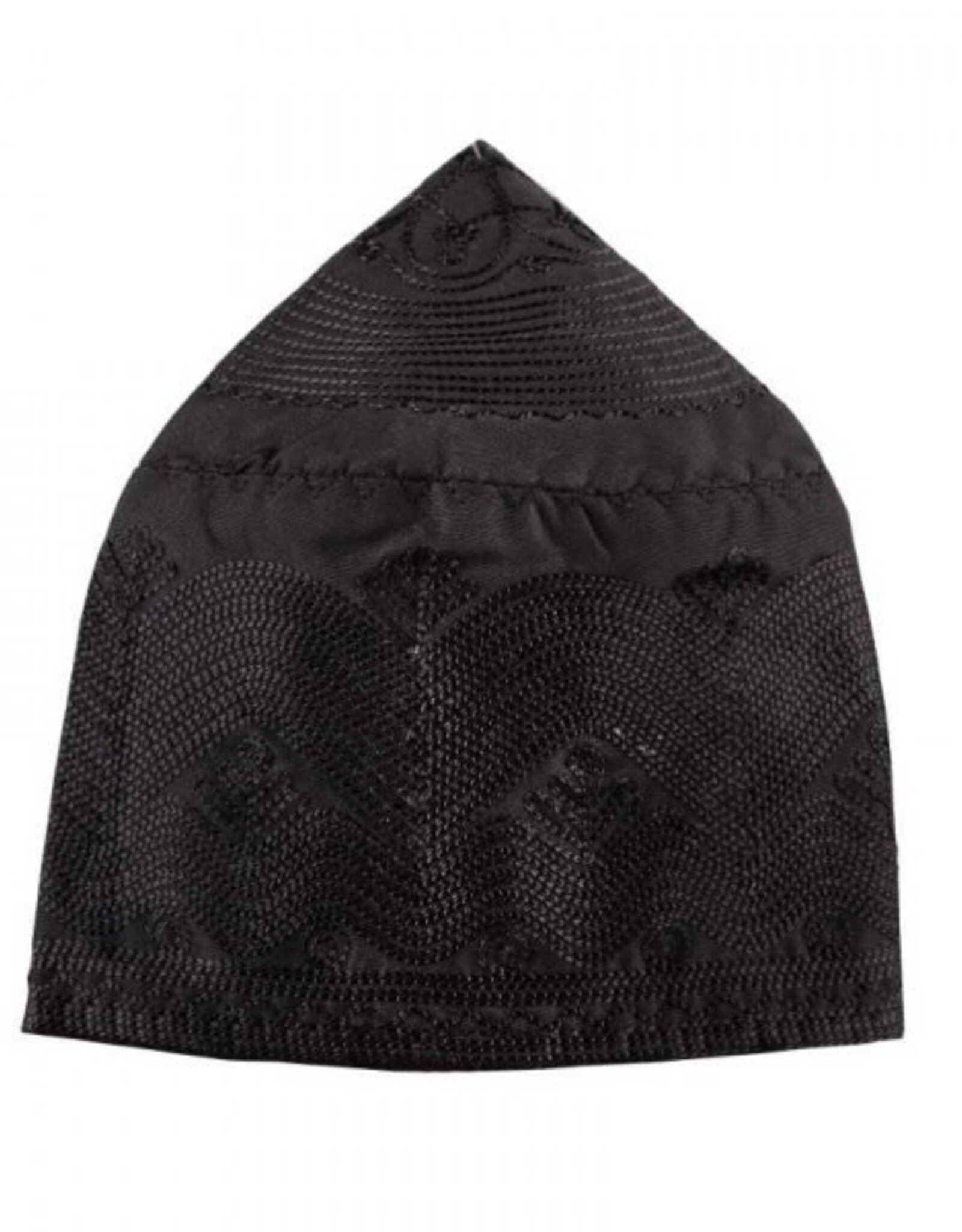 Takke İşlemeli Siyah