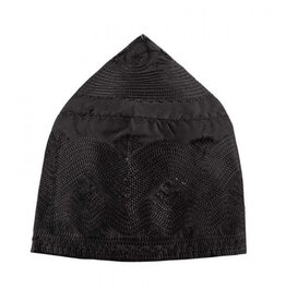 Takke İşlemeli Siyah