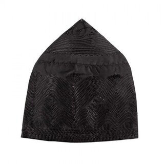 Takke İşlemeli Siyah