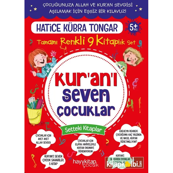Hatice Kubra Tongar Kur'an'ı Seven Çocuklar 9'lu Set