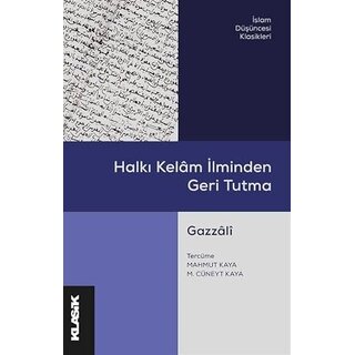 Halkı Kelam İlminden Geri Tutma
