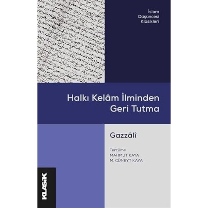 Halkı Kelam İlminden Geri Tutma