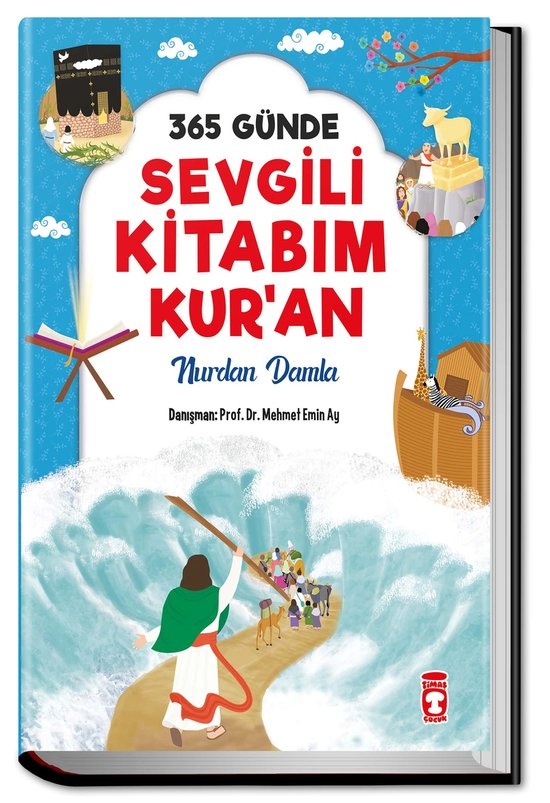 Nurdan Damla 365 Günde Sevgili Kitabım Kur'an (Fleksi Cilt)