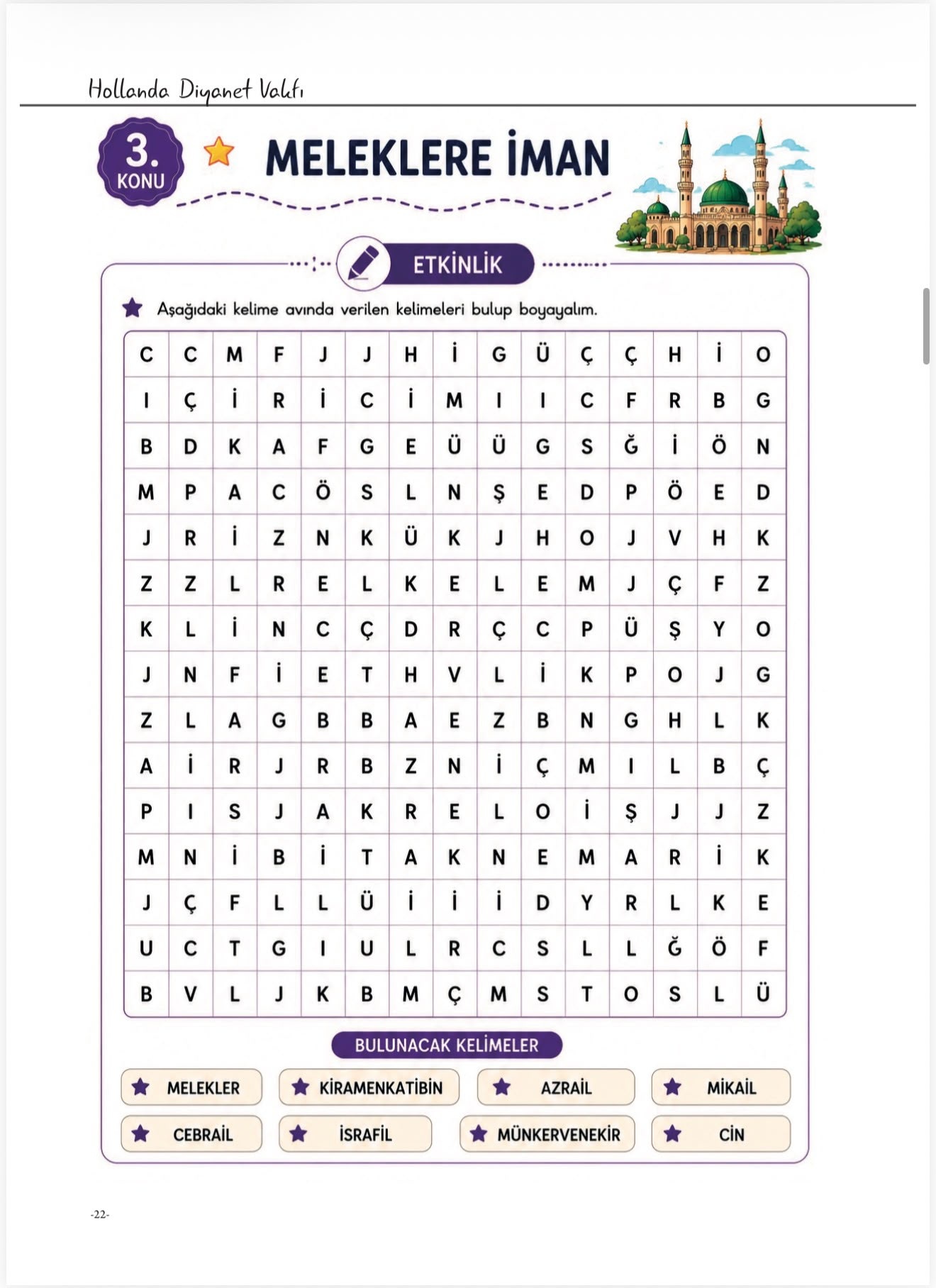 10-12 Yas Ogrenci Etkinlik Kitabi 1. Fasikul