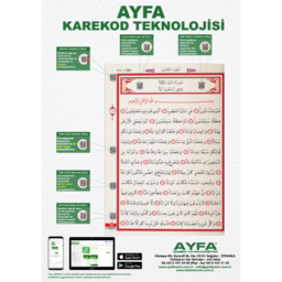 Ayfa Kuranı Kerim Meali ve Türkçe Okunuşu Cami Boy-Üçlü