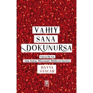 Havva Sancar Vahiy Sana Dokunursa