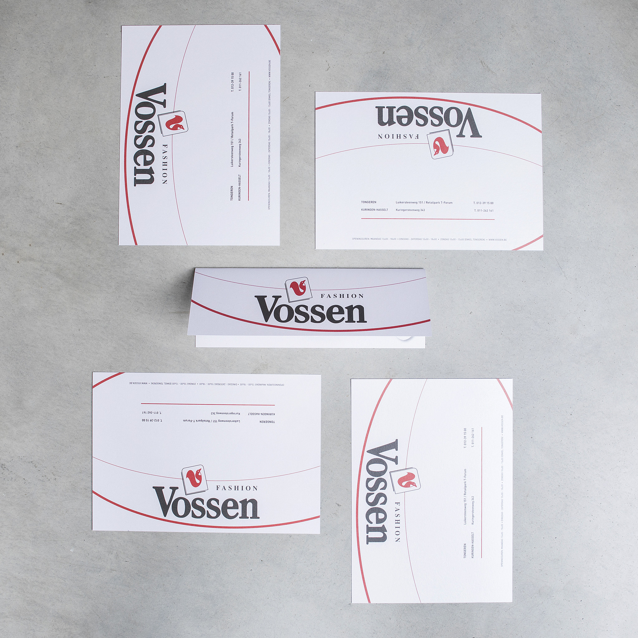 VOSSEN Cadeaubon By Post