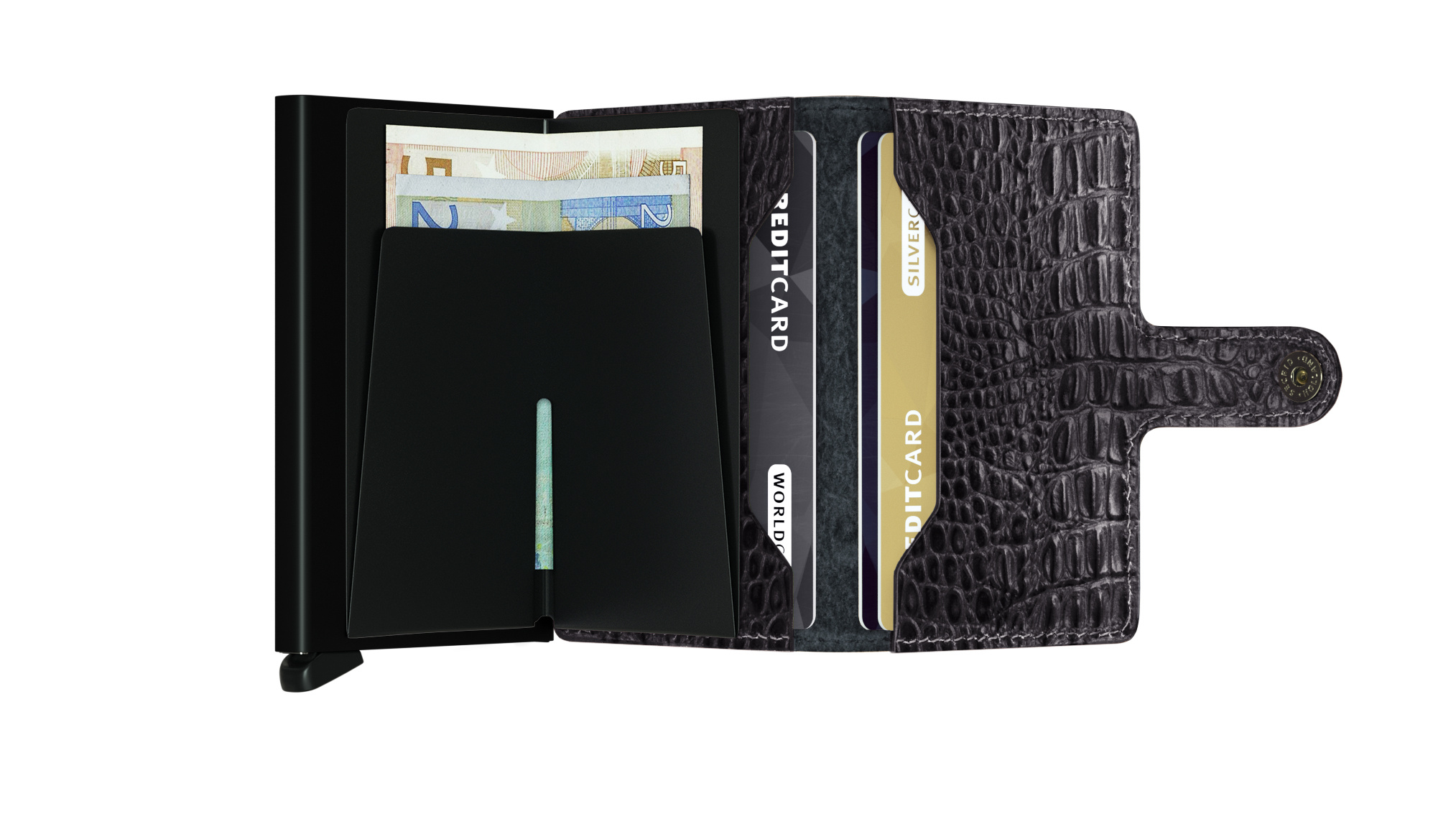 Secrid Portefeuille Secrid Miniwallet Nile Black