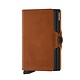 Secrid Portefeuille Secrid Twinwallet Perforated Cognac