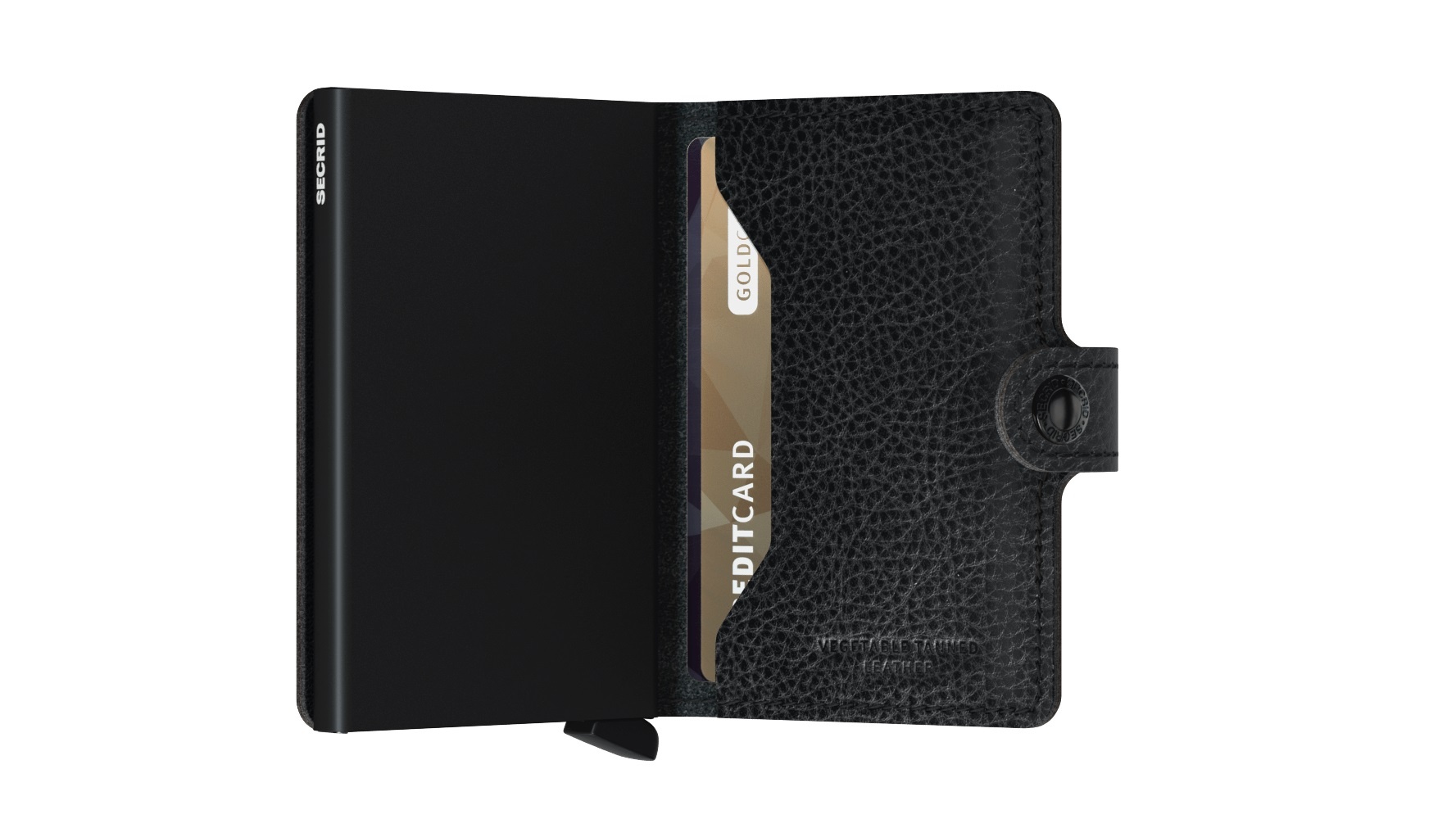 Secrid Portefeuille Secrid Miniwallet Veg Black