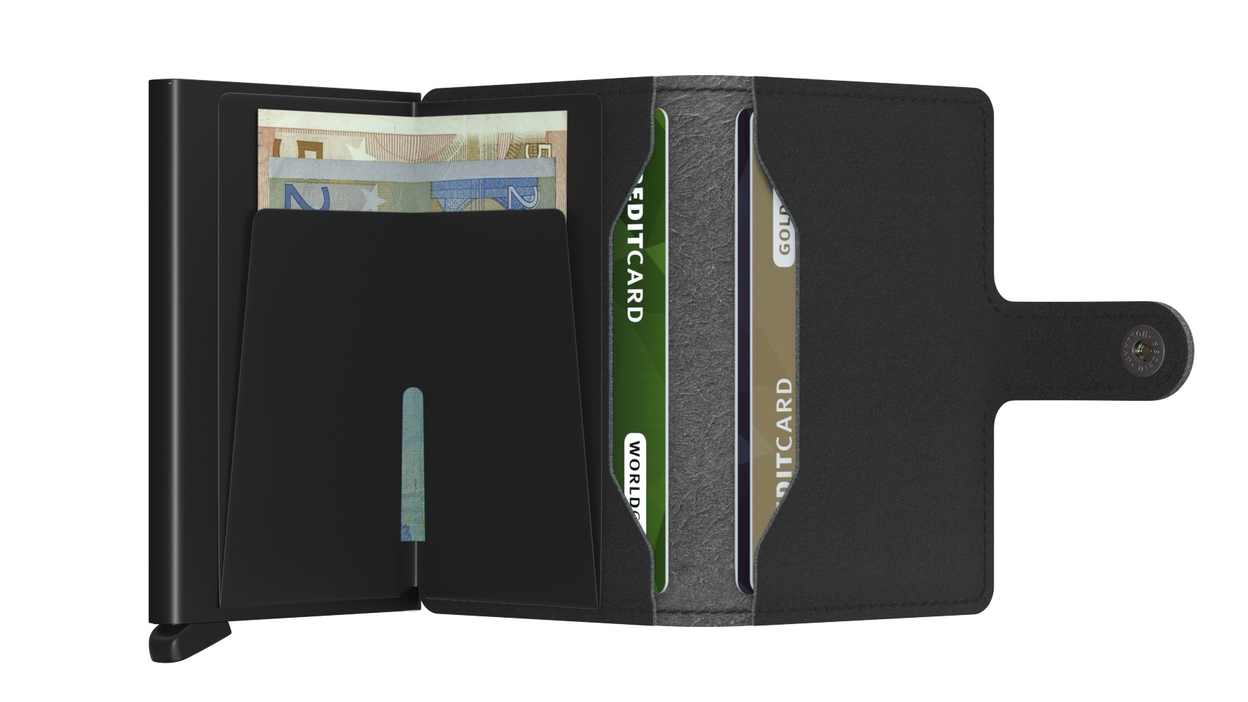 Secrid Portefeuille Secrid Miniwallet Yard Black