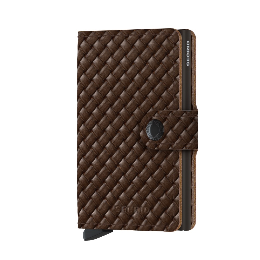 Secrid Portefeuille Secrid Miniwallet Basket Brown