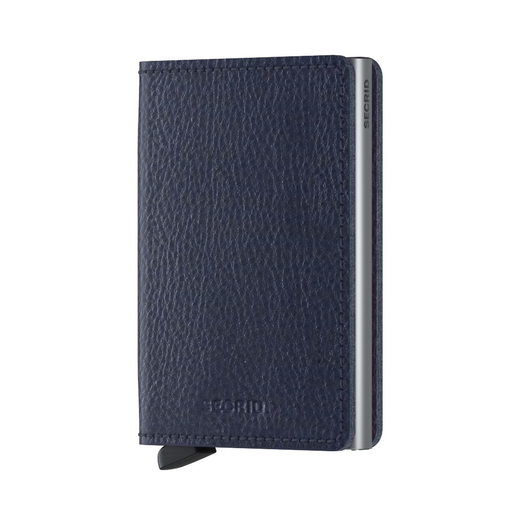 Secrid Portefeuille Secrid Slimwallet Veg Navy Silver