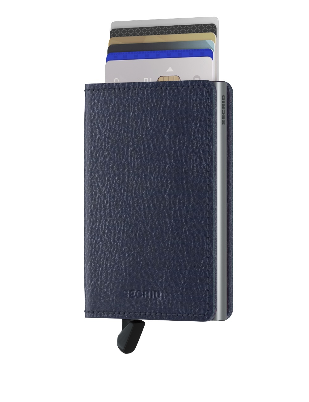 Secrid Portefeuille Secrid Slimwallet Veg Navy Silver