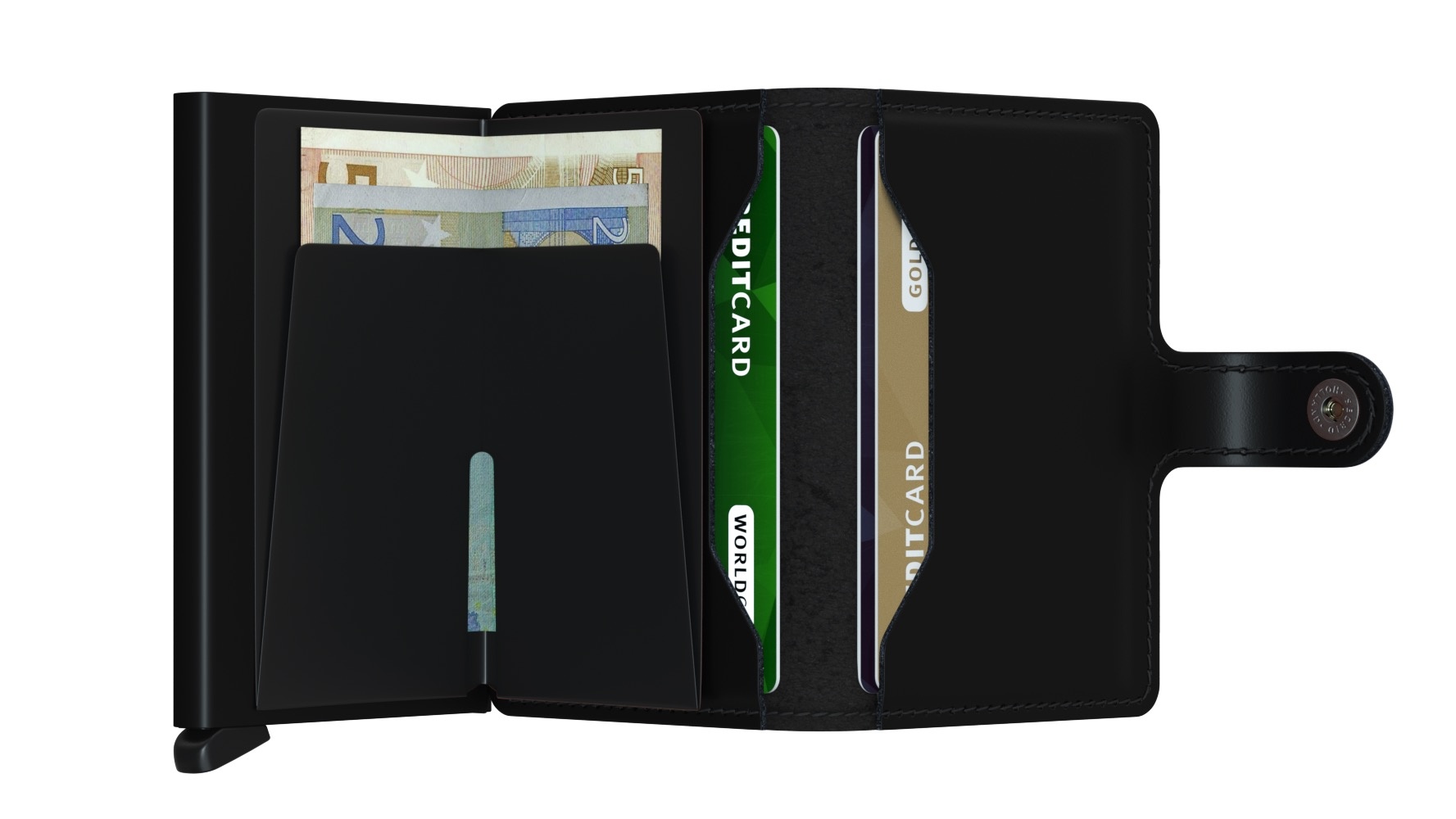 Secrid Portefeuille Secrid Miniwallet Matte Black