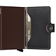 Secrid Portefeuille Secrid Miniwallet Saffiano Brown