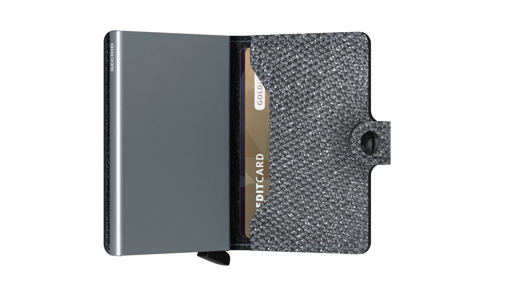 Secrid Portefeuille Secrid Miniwallet Sparkle Silver