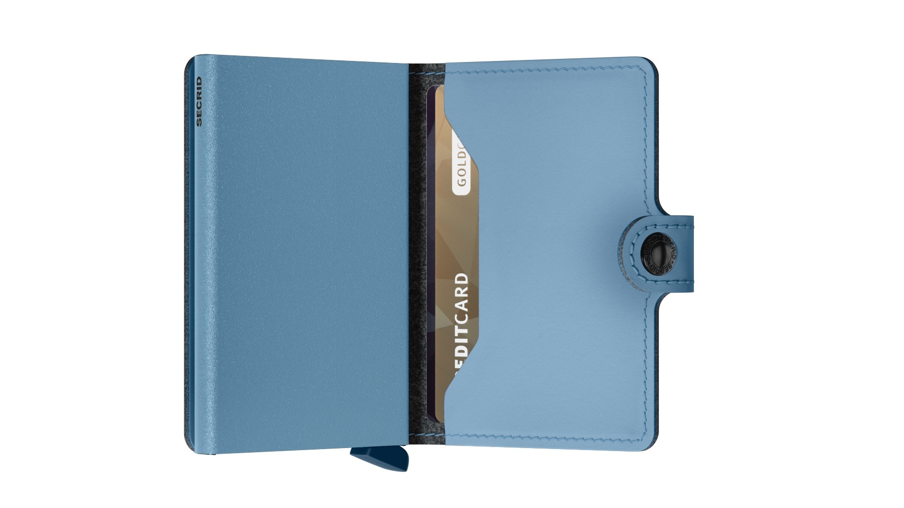 Secrid Portefeuille Secrid Miniwallet Yard Powder Sky Blue