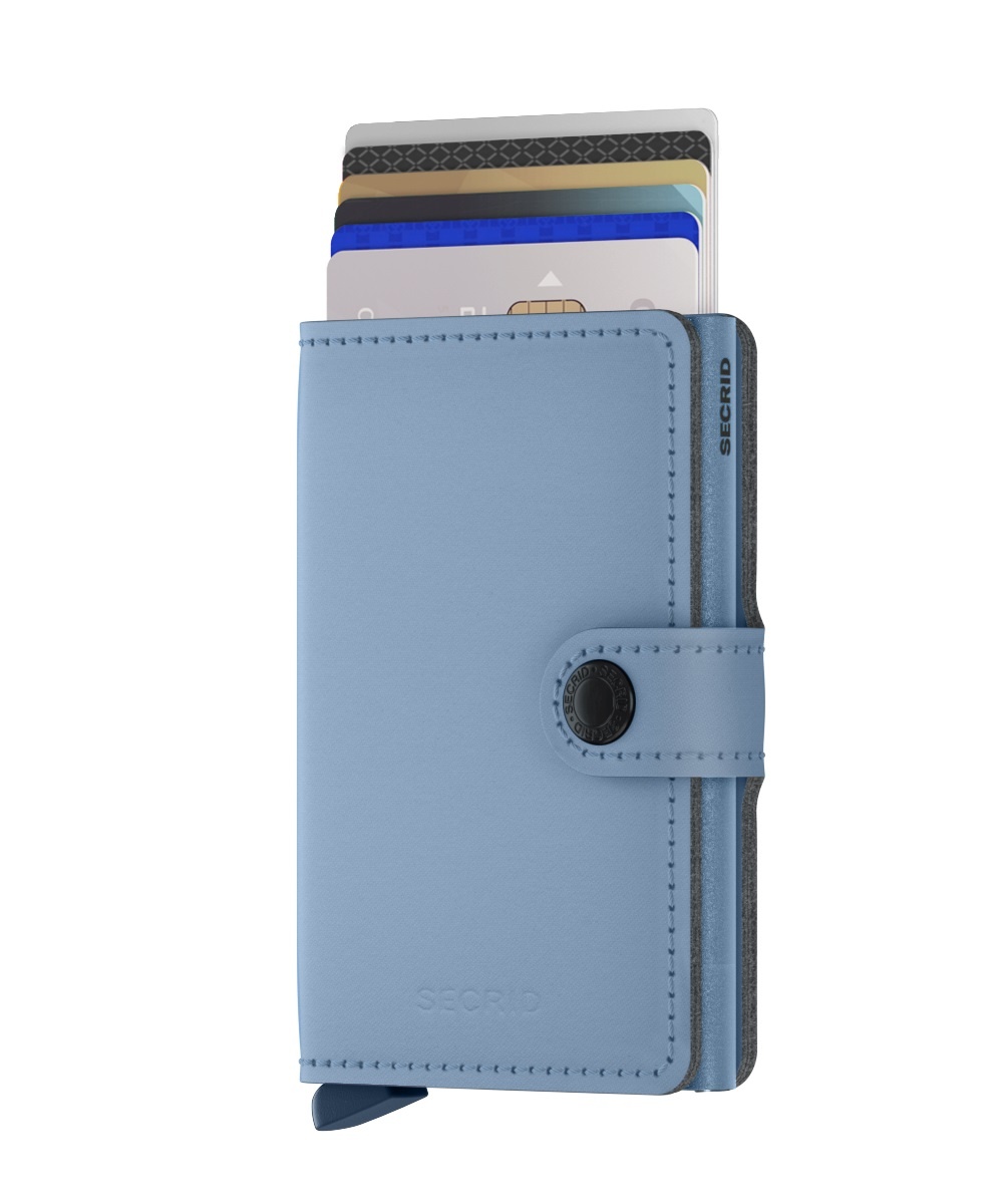 Secrid Portefeuille Secrid Miniwallet Yard Powder Sky Blue