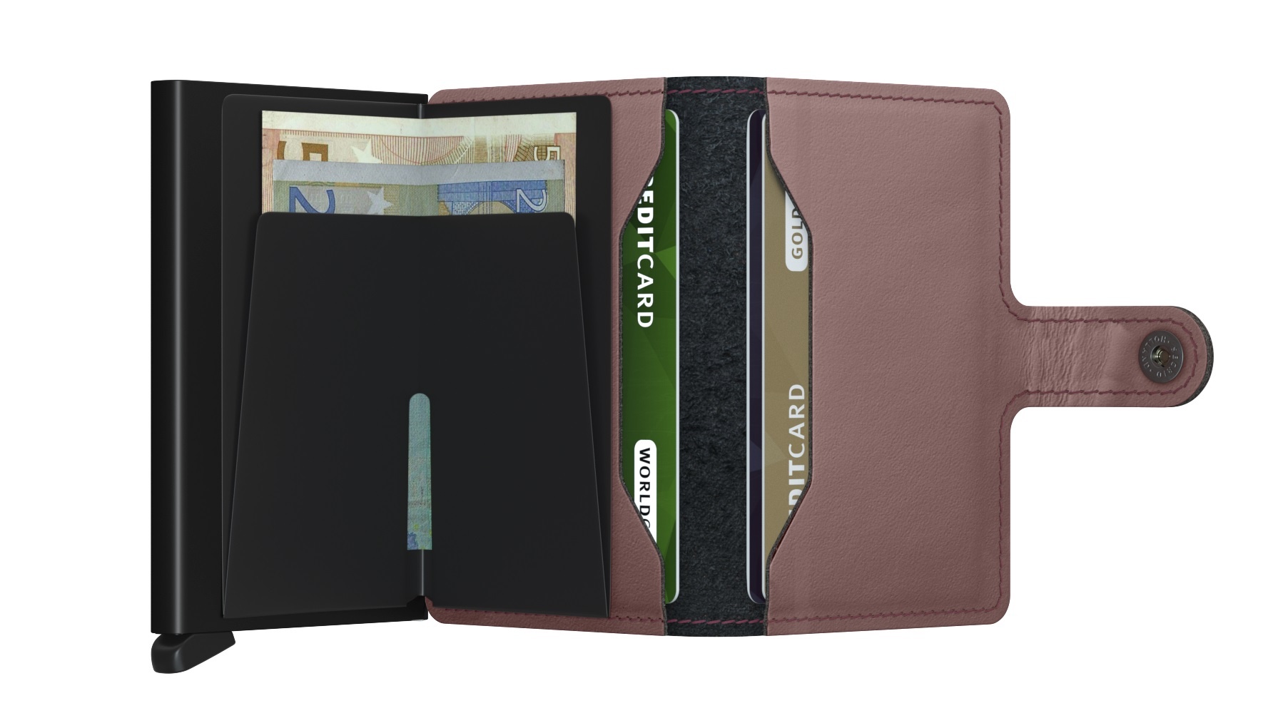 Secrid Portefeuille Secrid Miniwallet Matte Rose