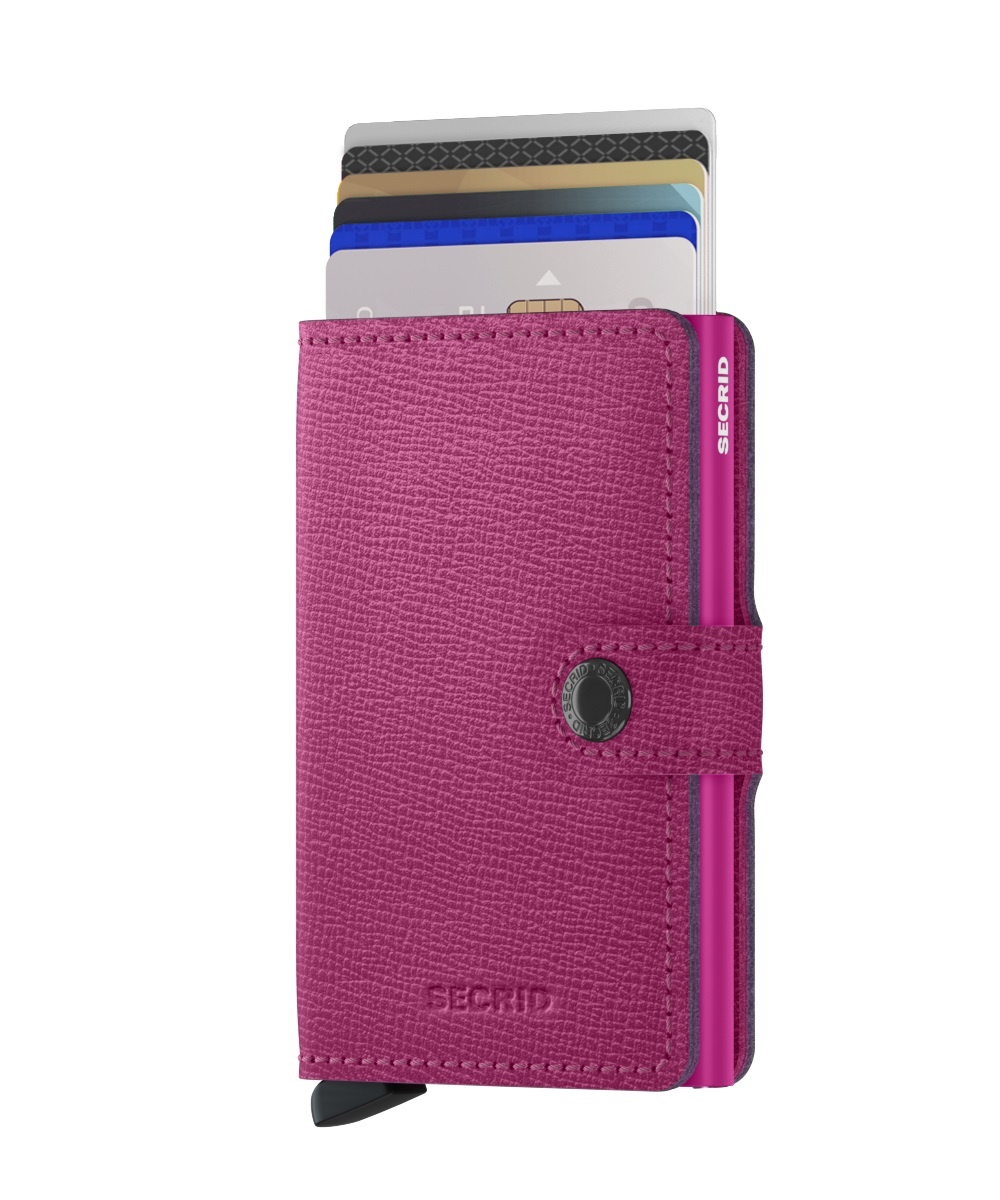 Secrid Portefeuille Secrid Miniwallet Crisple Fuchia