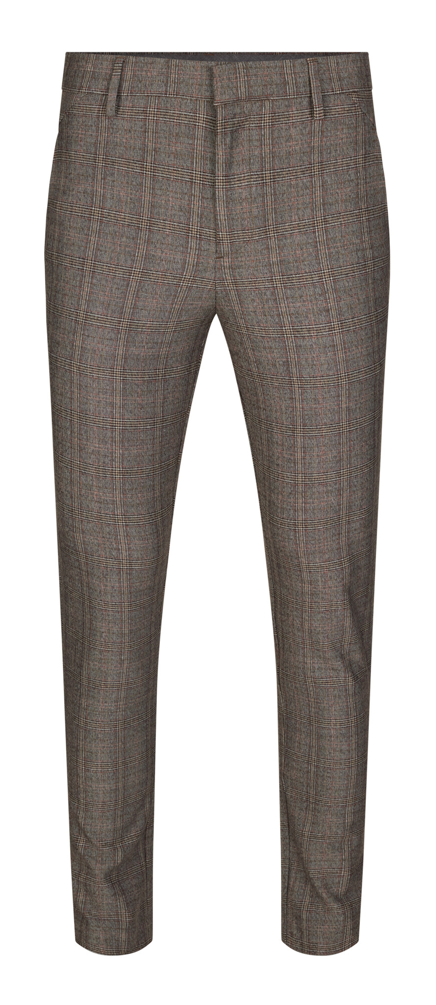 Plain Broek Plain JOSH 762 LIGHT BROWN CHECK