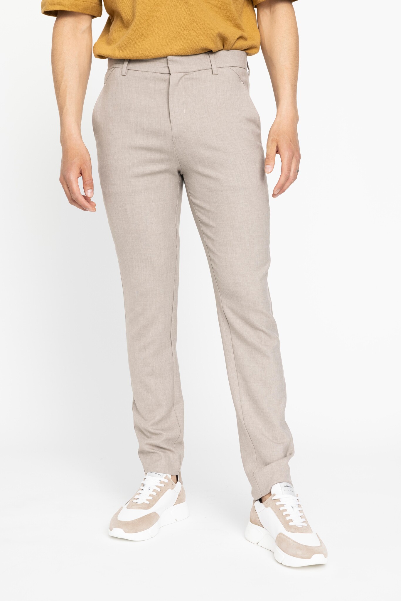 Plain Broek Plain JOSH 85 OAK MELANGE