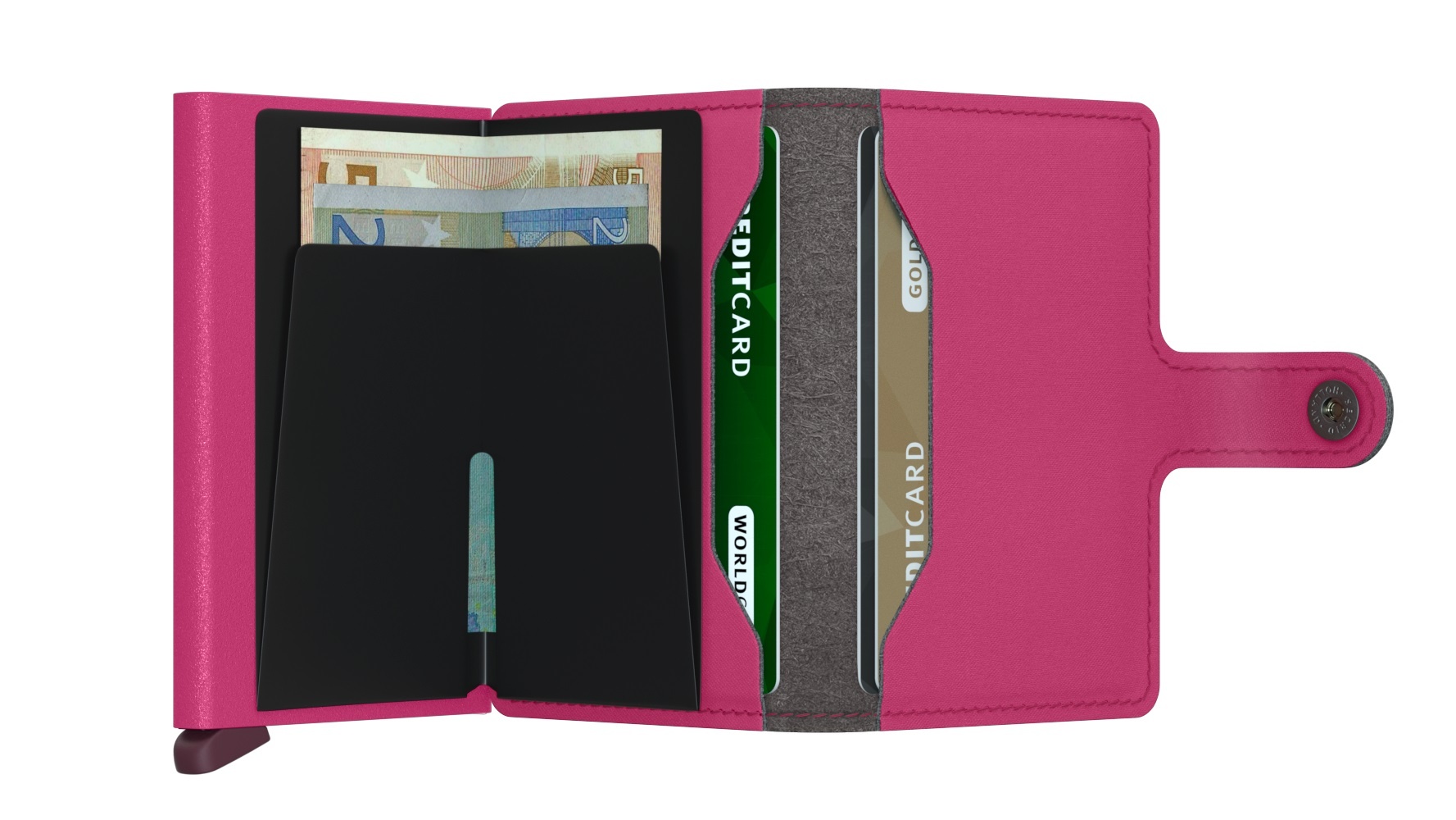 Secrid Portefeuille Secrid Miniwallet Yard Powder Fuchsia