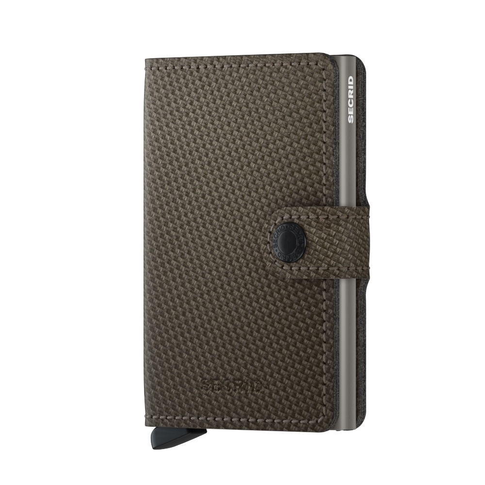 Secrid Portefeuille Secrid Miniwallet Carbon Khaki