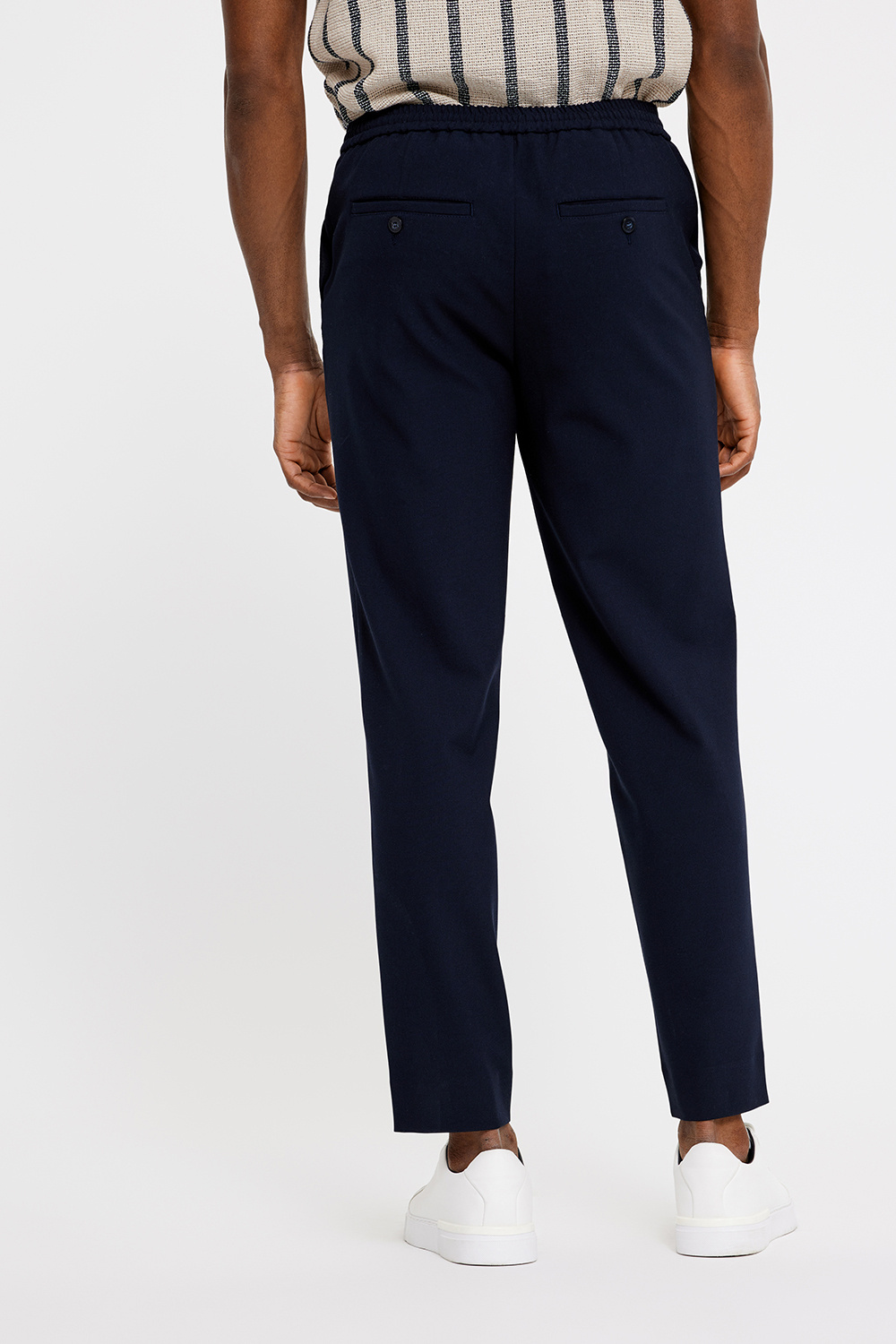 Plain Broek Plain 40076 THEO 285 NAVY