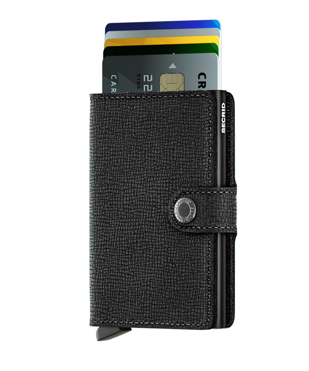 Secrid Portefeuille Secrid Miniwallet Crisple Black