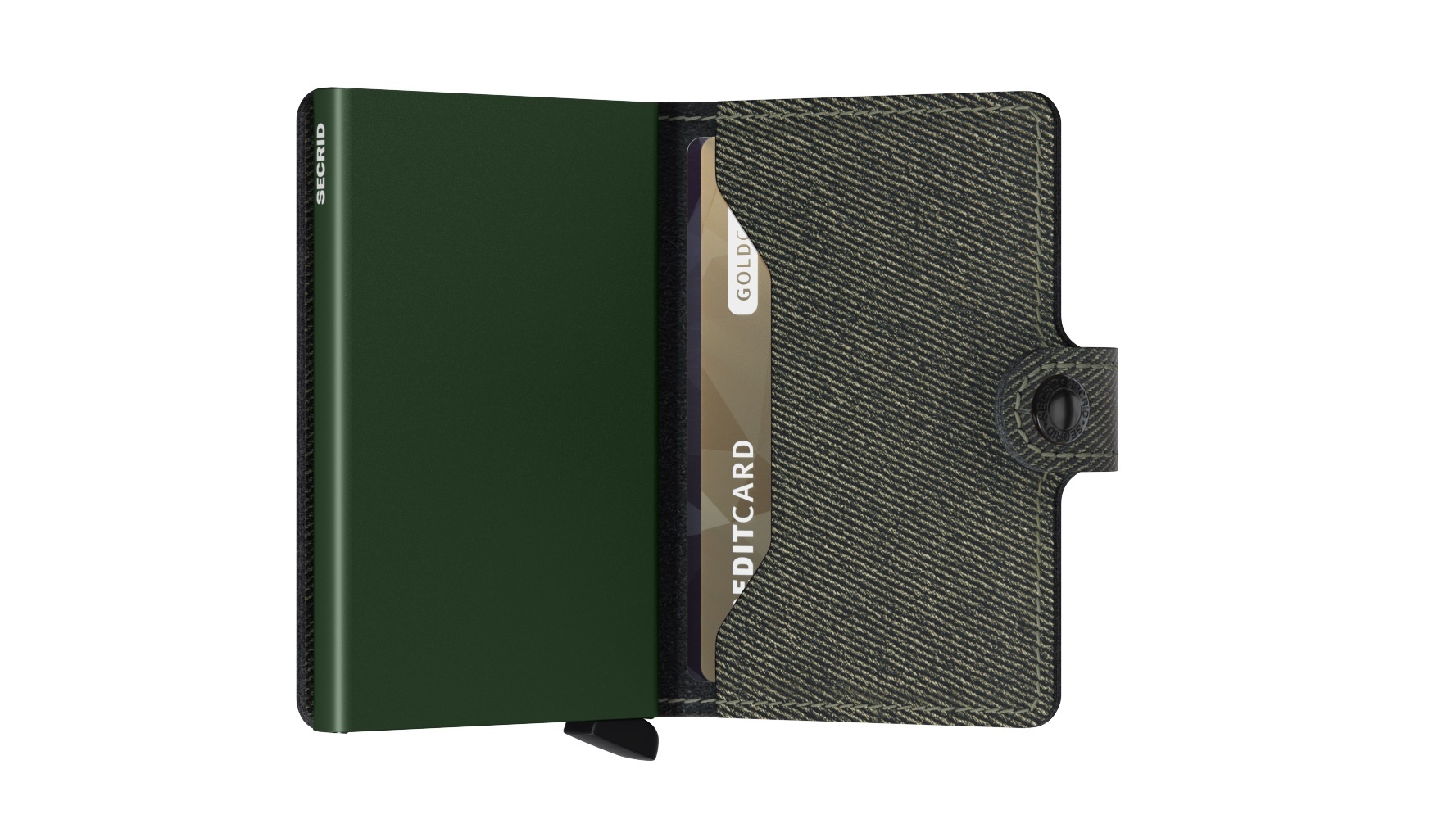 Secrid Portefeuille Secrid Miniwallet Twist Green