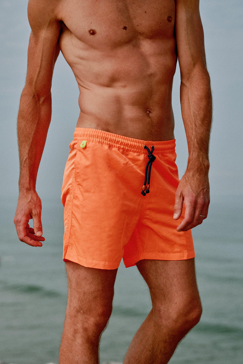Gili's Zwemshort Gili's TOR253O TRAWANGAN ORANGE NEON