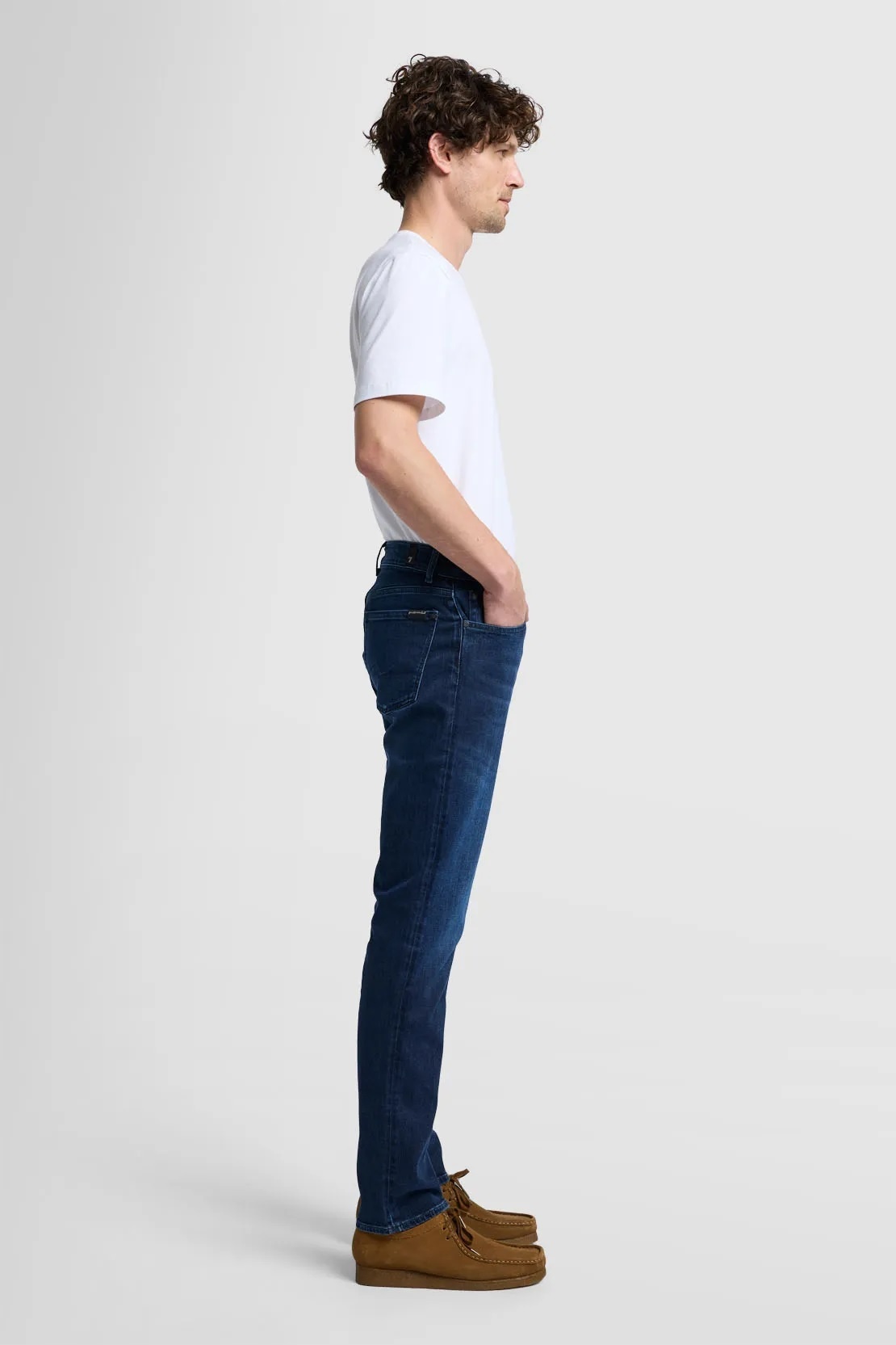 For All Mankind Jeans For All Mankind JSMSR460LL SLIMMY LUXE PERFORMANCE DARK BLUE