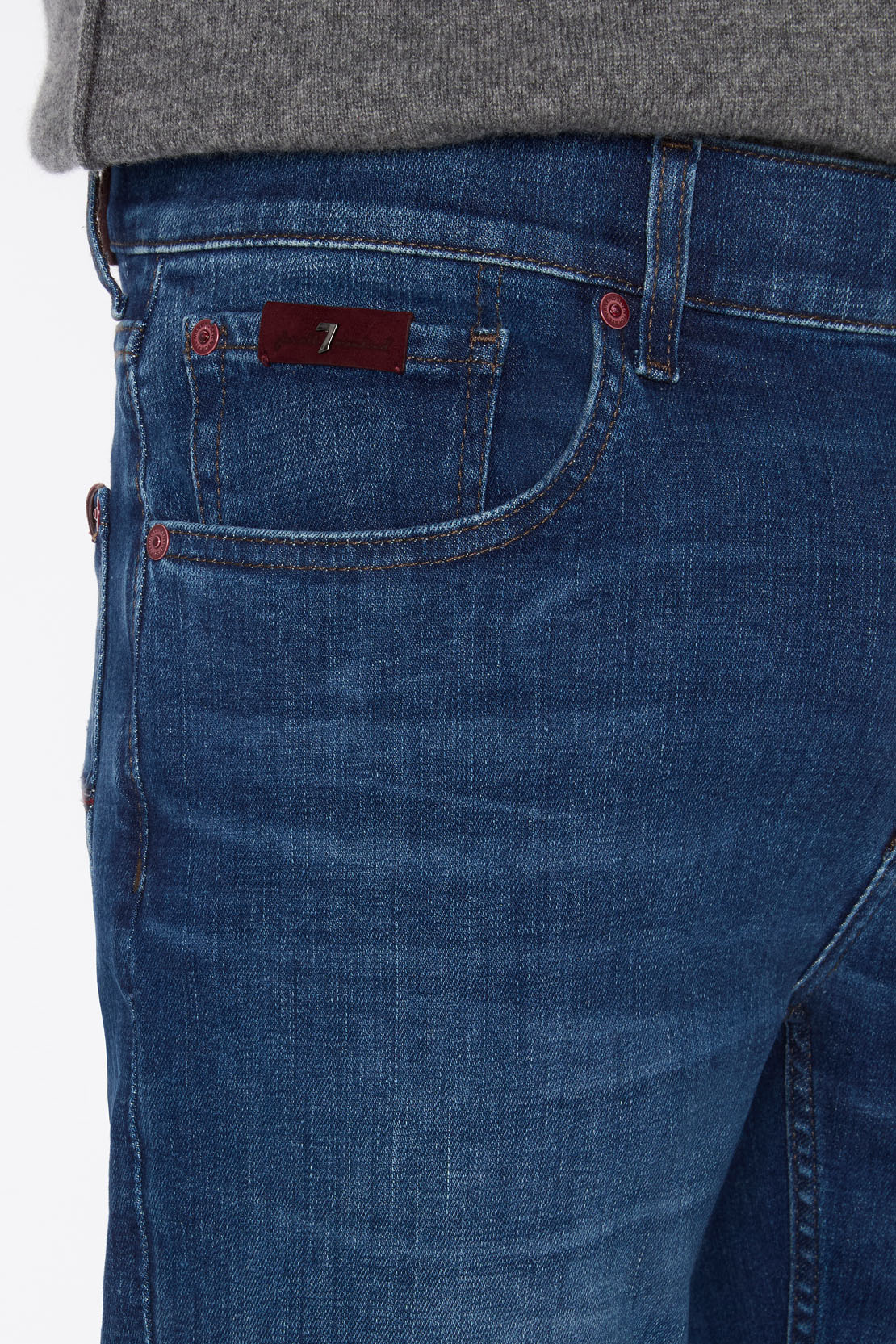 For All Mankind Jeans For All Mankind JSMXC120QT SLIMMY TAPERED SPECIAL EDITION QUOTE