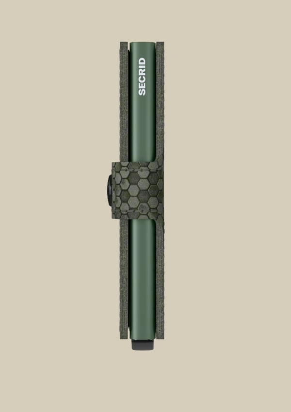 Secrid Portefeuille Secrid Miniwallet Hexagon Green