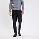 Plain Broek Plain 40156 THEOPL 838 BLACK MELANGE